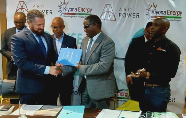 Kiyona Energy and ARC Power Sign FUSE Agreement to Support Renewable Energy Development
